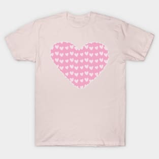 Heartwarming Hearts [patch] T-Shirt